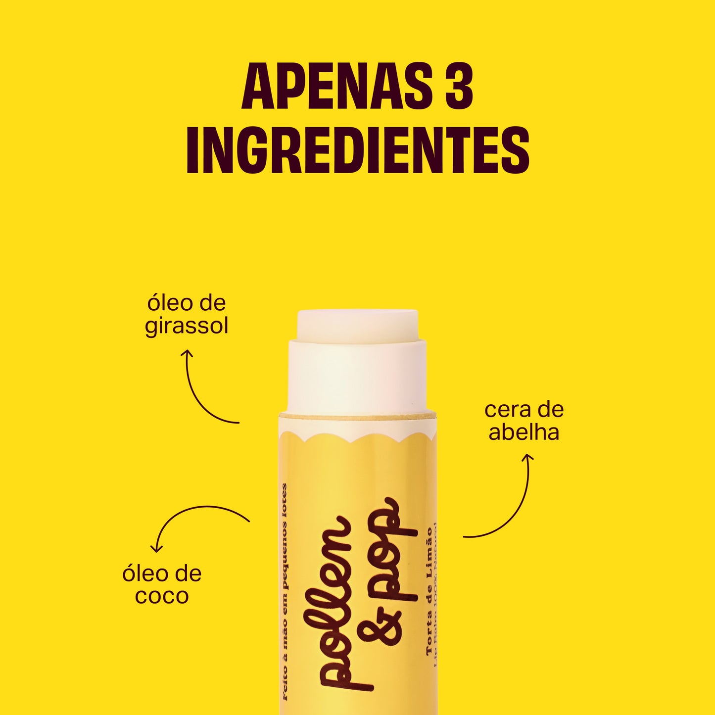 Lip Balm Torta de Limão